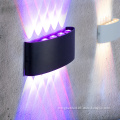 Modern Indoor Aluminum LED Wall Sconce: Up-Down Wall Mount Lighting for Interior Decor